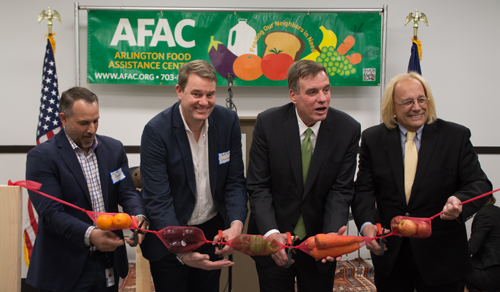 Sen. Mark Warner Helps Open Renovated AFAC Building