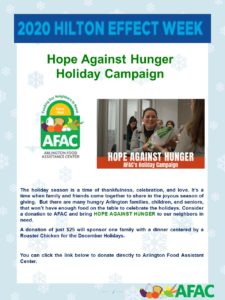 hope against hunger flyer