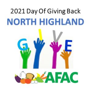 north highland 2021 day of giving back flyer