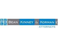 bean kinney and korman attorneys logo