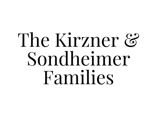 The Kirzner & Sondheimer Families
